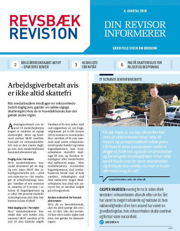 Revisor informerer │ Find information om Revision Her